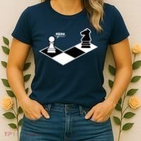 Funny Retro Chess Gift Chess-Player Women's T-Shirt thumb 2