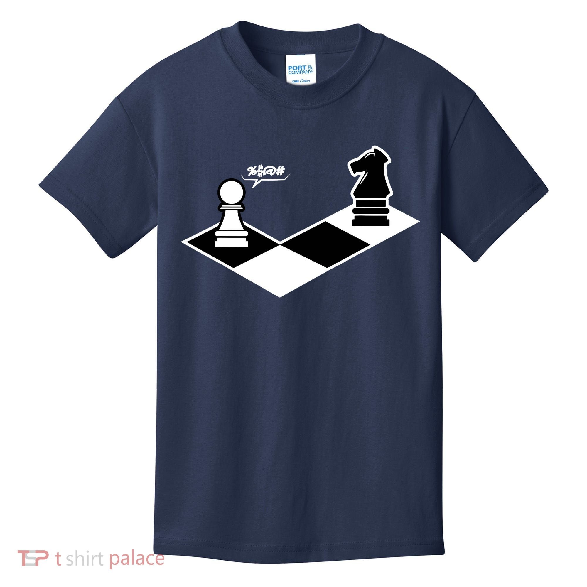 Funny Retro Chess Gift Chess-Player Kids T-Shirt