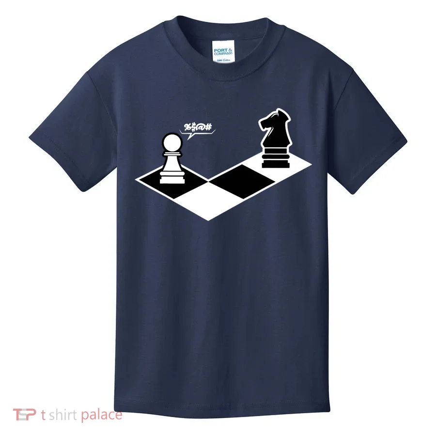 Funny Retro Chess Gift Chess-Player Kids T-Shirt