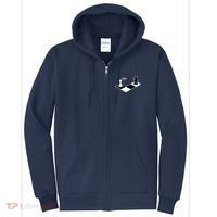 Funny Retro Chess Gift Chess-Player Full Zip Hoodie thumb 0