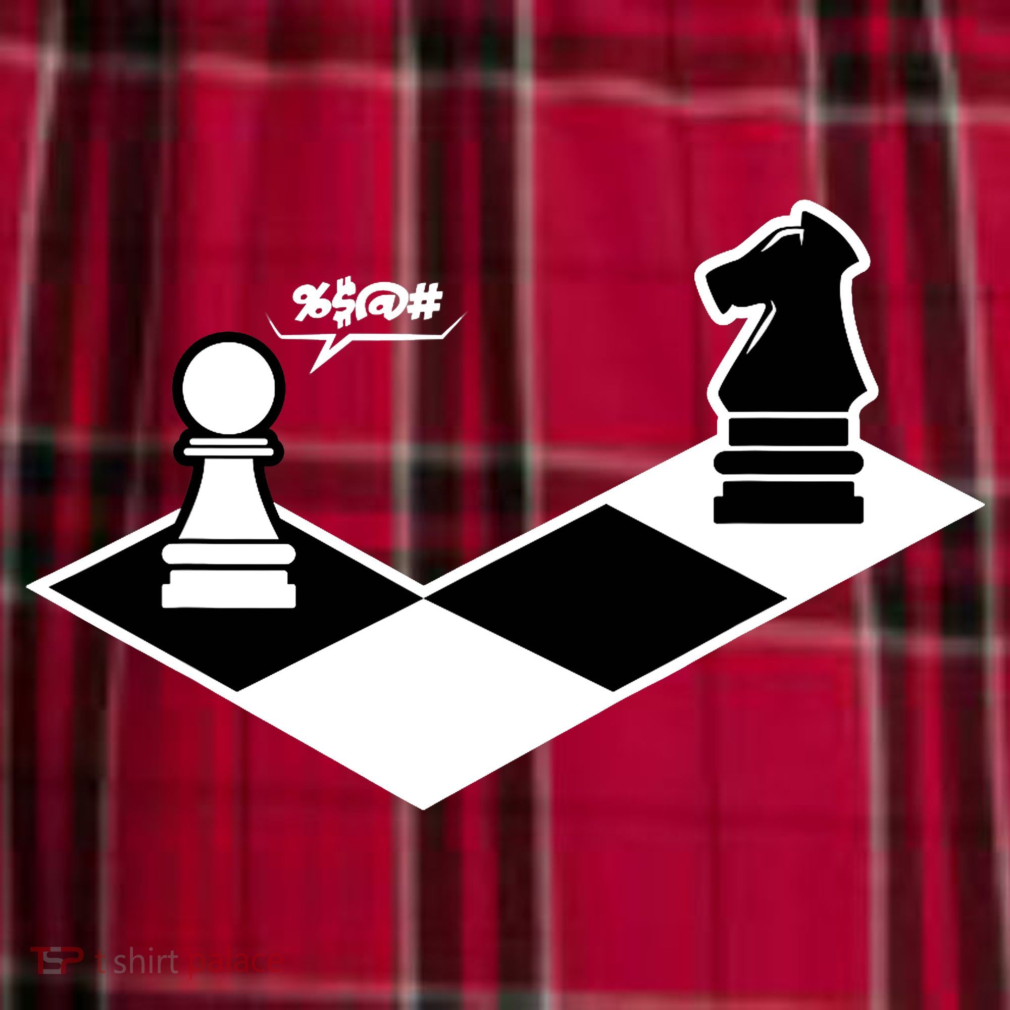 Funny Retro Chess Gift Chess-Player Women's Flannel Plaid Pajama Pants