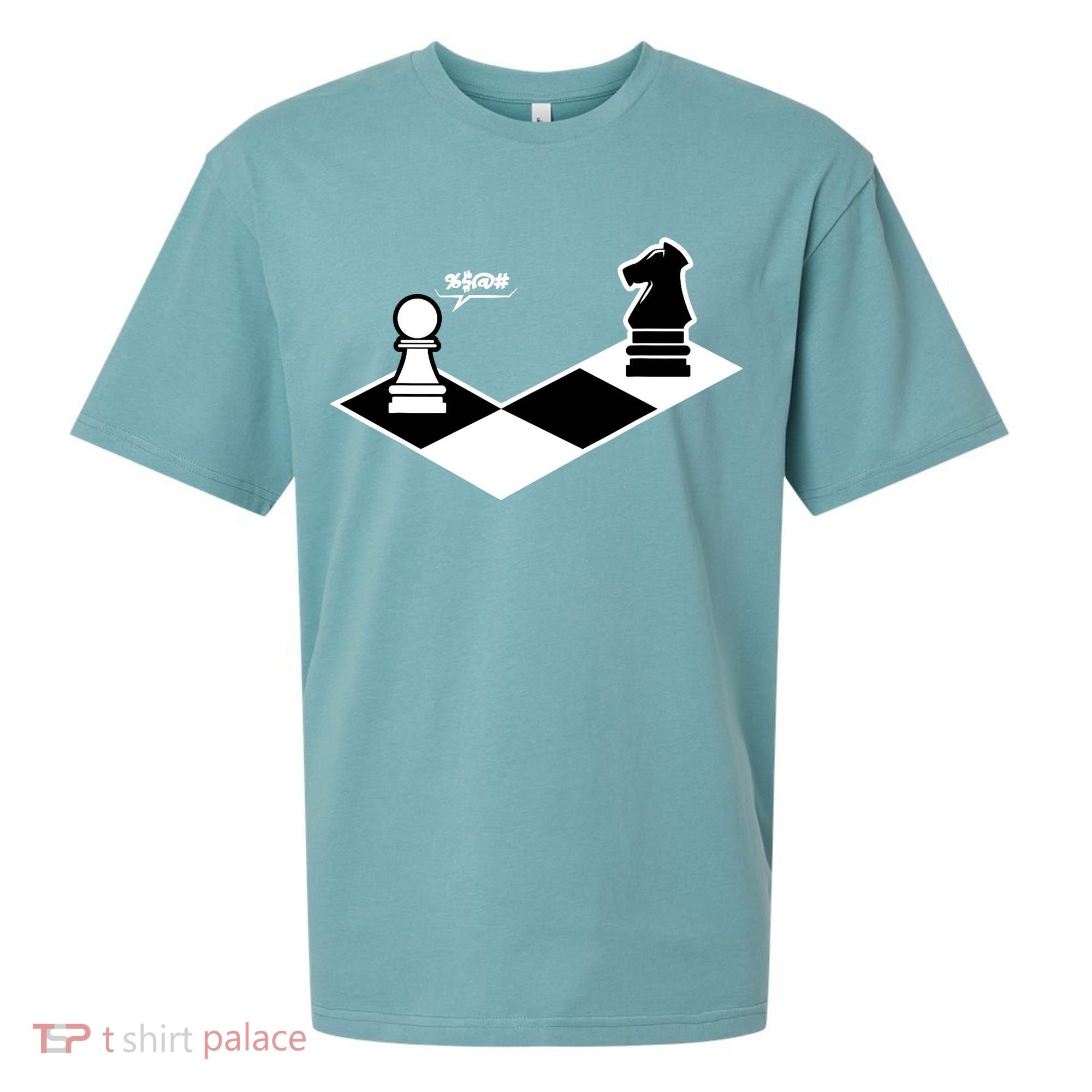 Funny Retro Chess Gift Chess-Player Sueded Cloud Jersey T-Shirt