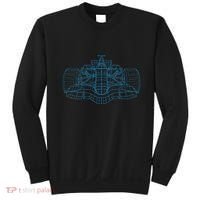 Formula Racing Car Drawing Racing Fan Mechanic Engineer Sweatshirt thumb 0