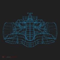 Formula Racing Car Drawing Racing Fan Mechanic Engineer Hat thumb 2