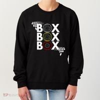 Formula Racing Car Box Box Box Radio Call To Pitbox Car Race Gift Women's Sweatshirt thumb 0
