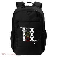 Formula Racing Car Box Box Box Radio Call To Pitbox Car Race Gift Backpack thumb 0