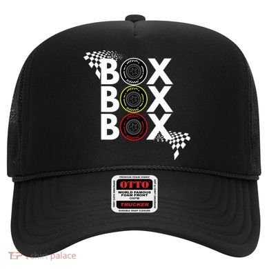 Formula Racing Car Box Box Box Radio Call To Pitbox Car Race Gift Hat