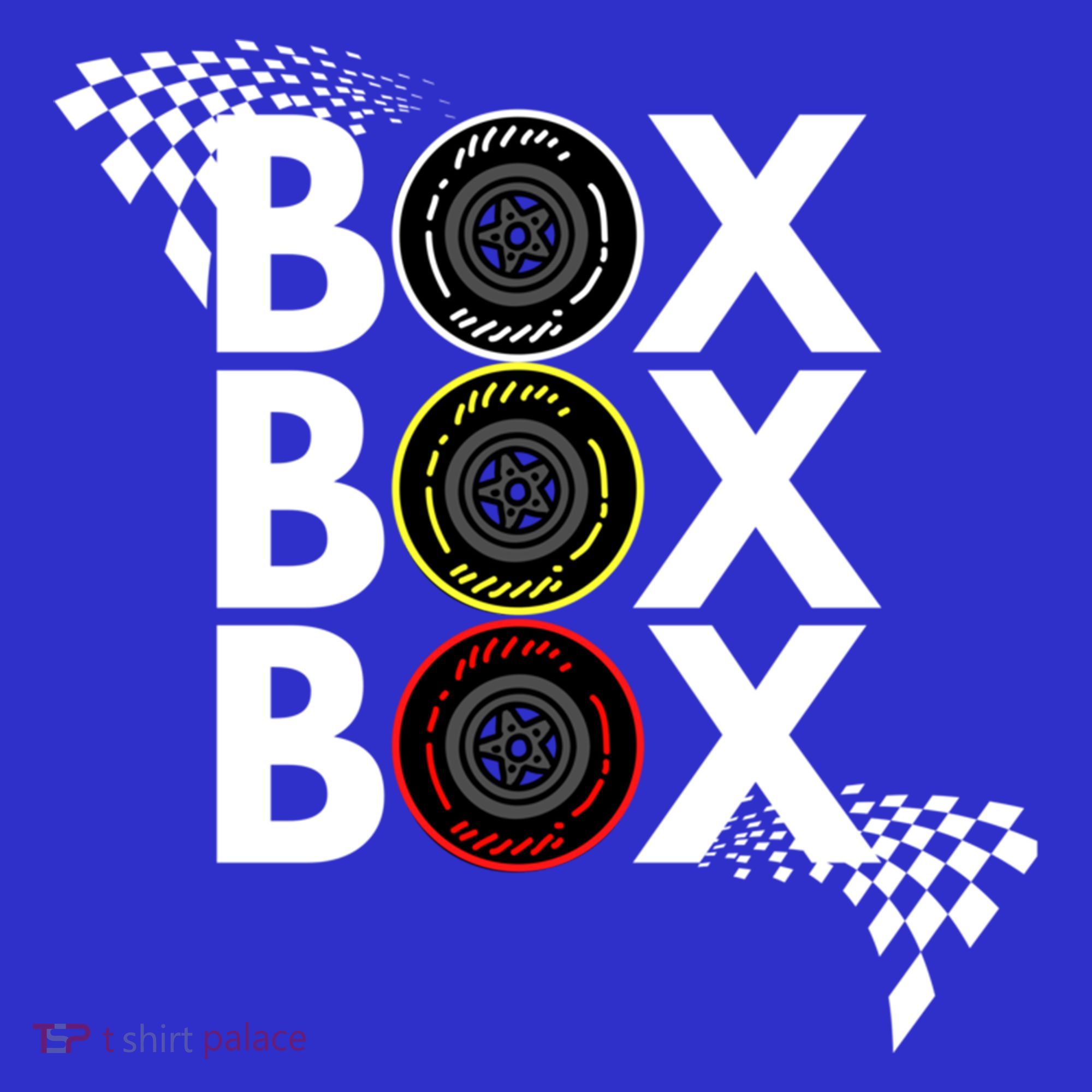 Formula Racing Car Box Box Box Radio Call To Pitbox Car Race Gift Long Sleeve Shirt