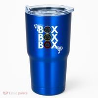 Formula Racing Car Box Box Box Radio Call To Pitbox Car Race Gift Tumbler thumb 0