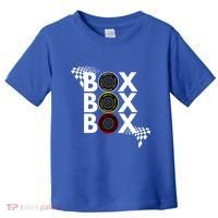 Formula Racing Car Box Box Box Radio Call To Pitbox Car Race Gift Toddler T-Shirt thumb 0