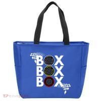Formula Racing Car Box Box Box Radio Call To Pitbox Car Race Gift Tote Bag thumb 0