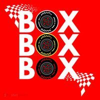 Formula Racing Car Box Box Box Radio Call To Pitbox Car Race Gift Santa Hat thumb 1