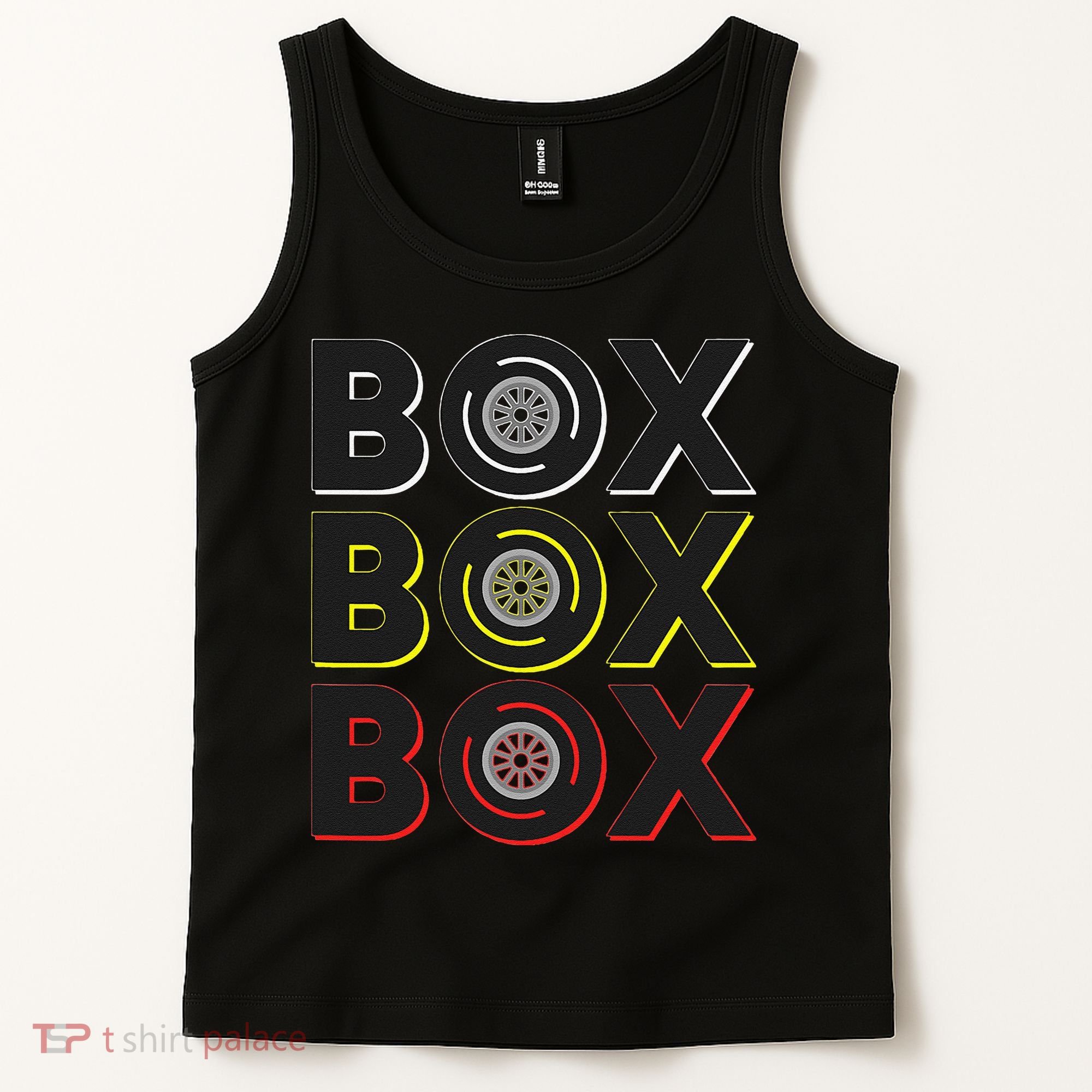 Formula Racing Car Radio Call Classic Fit Tank Top