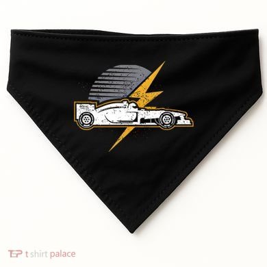 Formula Racing Car Lover Gift Design Idea Gift USA-Made Doggie Bandana