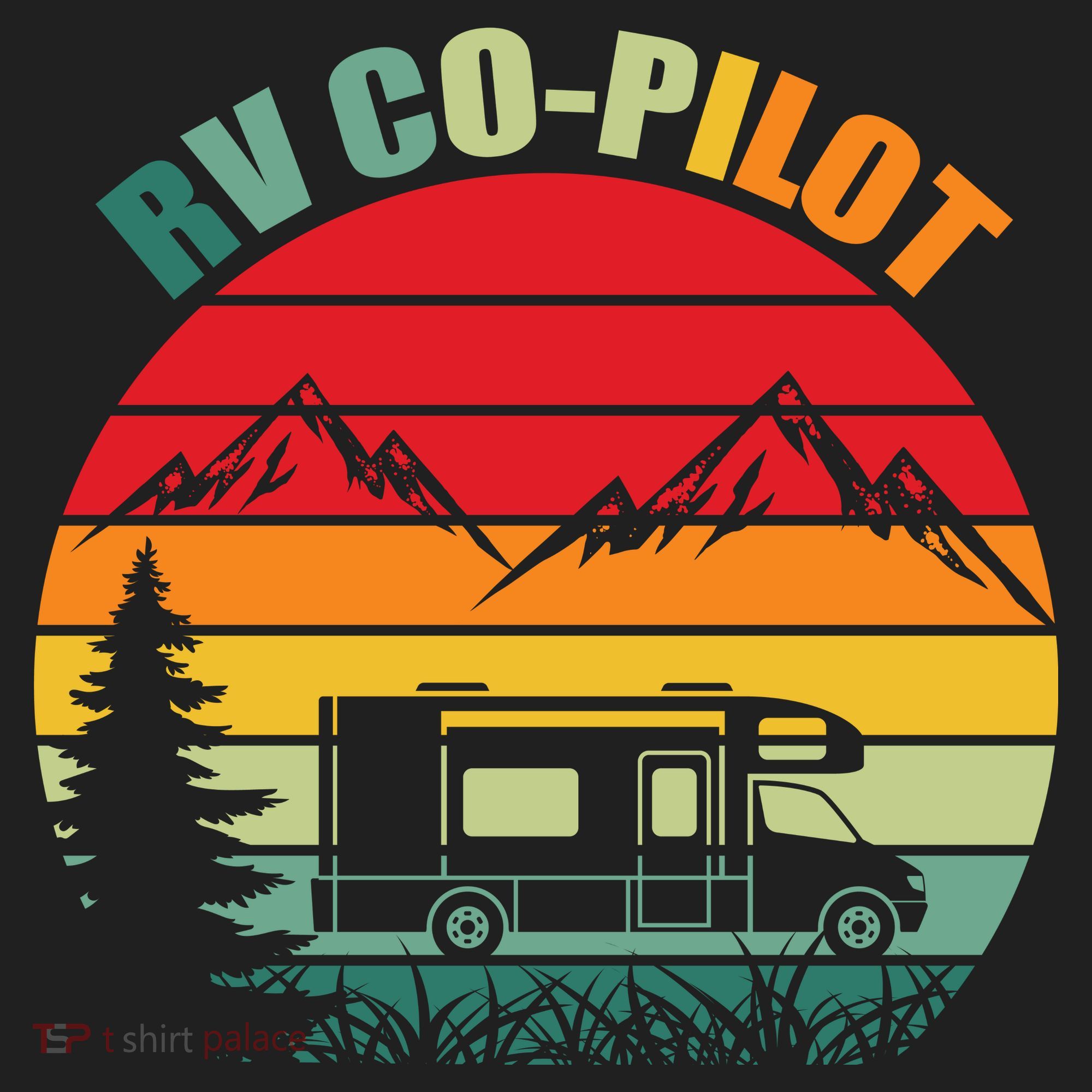 Funny RV CoPilot Adventure Awaits RV Camping Women's Sweatshirt