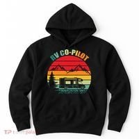 Funny RV CoPilot Adventure Awaits RV Camping Hoodie thumb 0