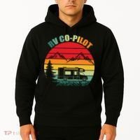 Funny RV CoPilot Adventure Awaits RV Camping Hoodie thumb 2