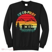 Funny RV CoPilot Adventure Awaits RV Camping Sweatshirt thumb 0
