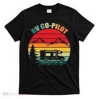 Funny RV CoPilot Adventure Awaits RV Camping T-Shirt thumb 0
