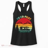 Funny RV CoPilot Adventure Awaits RV Camping Women's Tank Top thumb 0