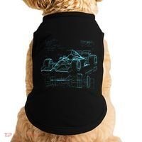 Formula Racing Car Silhouette Mechanic Car Guys Doggie Tank thumb 0