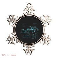 Formula Racing Car Silhouette Mechanic Car Guys Ornament thumb 0