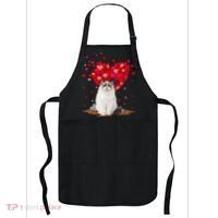 Funny Ragdoll Cat Animal Lover Ragdoll Cat Valentine's Day Apron thumb 0