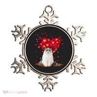 Funny Ragdoll Cat Animal Lover Ragdoll Cat Valentine's Day Ornament thumb 0