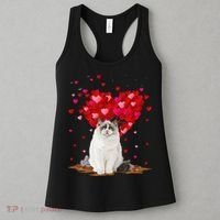 Funny Ragdoll Cat Animal Lover Ragdoll Cat Valentine's Day Women's Tank Top thumb 3
