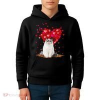 Funny Ragdoll Cat Animal Lover Ragdoll Cat Valentine's Day Kids Hoodie thumb 4