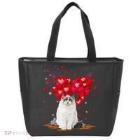 Funny Ragdoll Cat Animal Lover Ragdoll Cat Valentine's Day Tote Bag thumb 0