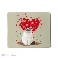 Funny Ragdoll Cat Animal Lover Ragdoll Cat Valentine's Day Mousepad thumb 0