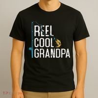 Fishing Reel Cool Grandpa Father’s Day Gift For Fisherman Pullover Hoodie T-Shirt thumb 3