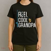 Fishing Reel Cool Grandpa Father’s Day Gift For Fisherman Pullover Hoodie T-Shirt thumb 4
