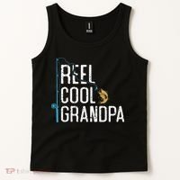 Fishing Reel Cool Grandpa Father’s Day Gift For Fisherman Pullover Hoodie Tank Top thumb 2