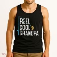 Fishing Reel Cool Grandpa Father’s Day Gift For Fisherman Pullover Hoodie Tank Top thumb 3