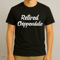 Funny Retired Chippendale Former Exotic Dancer Dad Bod T-Shirt thumb 3