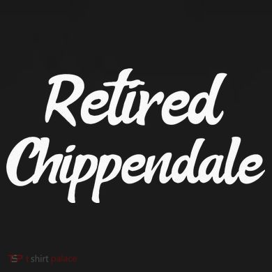 Funny Retired Chippendale Former Exotic Dancer Dad Bod Women's Hoodie