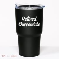 Funny Retired Chippendale Former Exotic Dancer Dad Bod Tumbler thumb 0