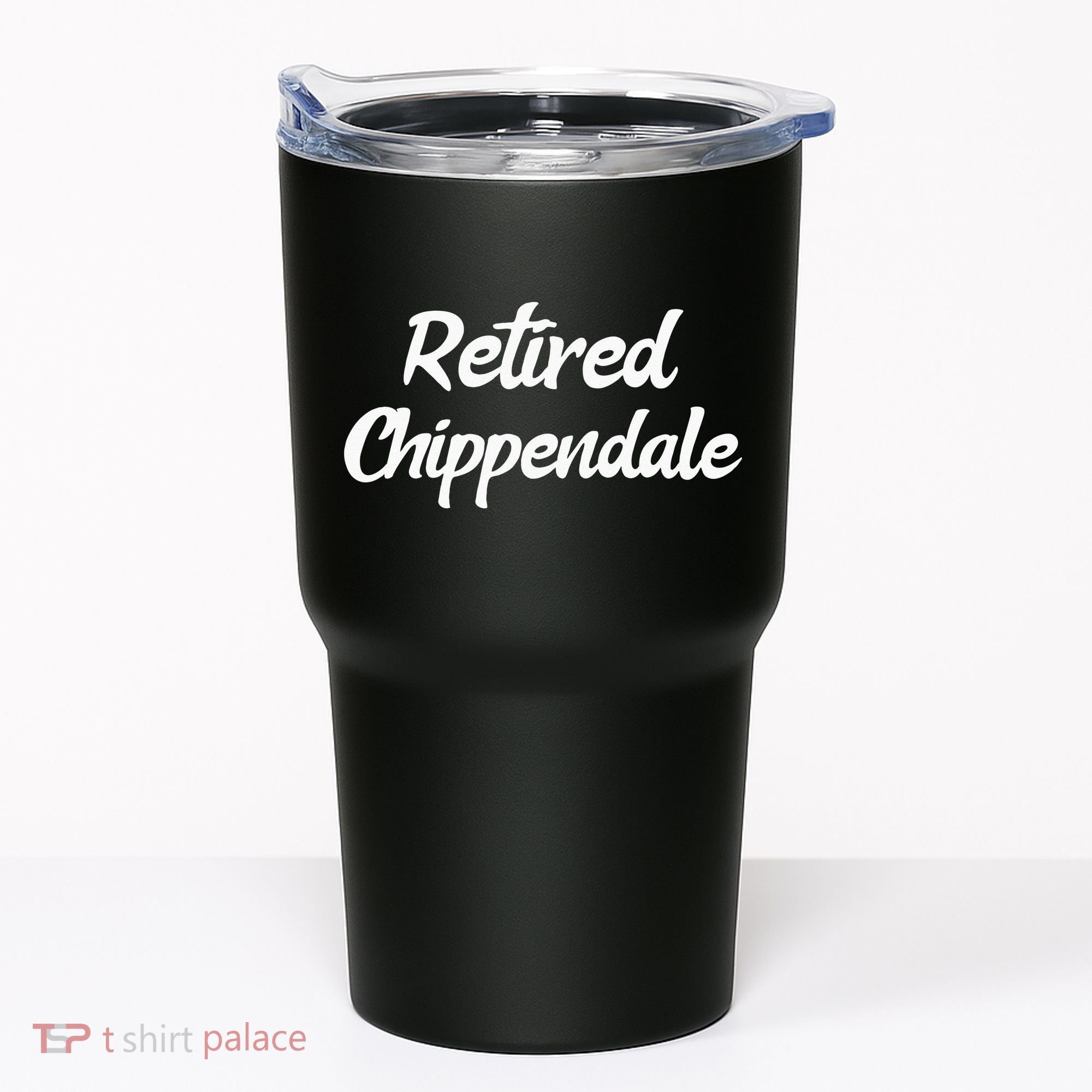 Funny Retired Chippendale Former Exotic Dancer Dad Bod Tumbler
