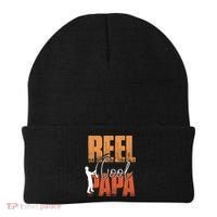 Fishing Reel Cool Papa Fisher Daddy Father's Day Gift Beanie thumb 0