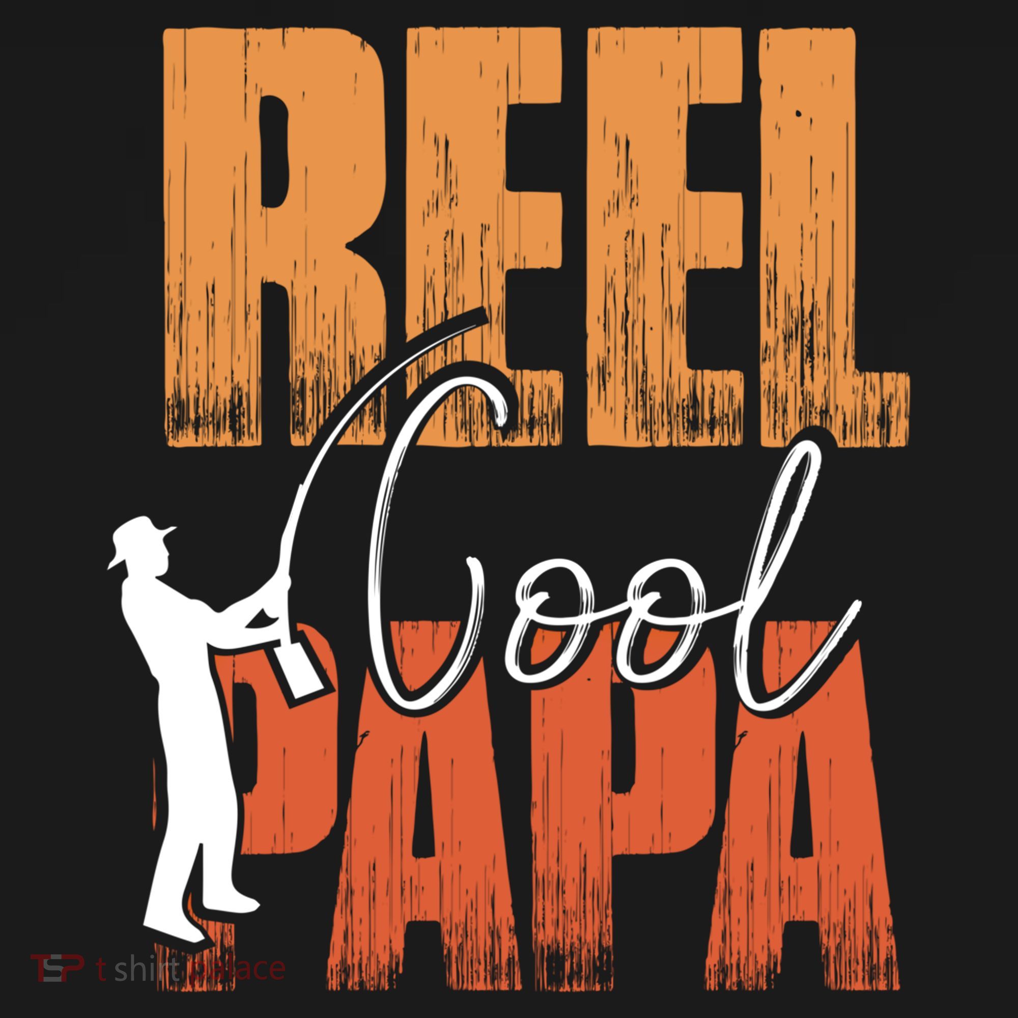 Fishing Reel Cool Papa Fisher Daddy Father's Day Gift Pajama Set