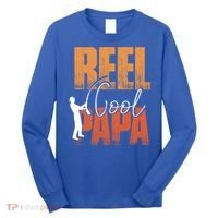 Fishing Reel Cool Papa Fisher Daddy Father's Day Gift Long Sleeve Shirt thumb 0