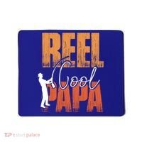 Fishing Reel Cool Papa Fisher Daddy Father's Day Gift Mousepad thumb 0