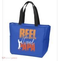 Fishing Reel Cool Papa Fisher Daddy Father's Day Gift Tote Bag thumb 3