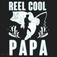 Fisher Reel Cool Papa Fishing Cute Gift Beanie thumb 2