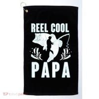 Fisher Reel Cool Papa Fishing Cute Gift Golf Towel thumb 0