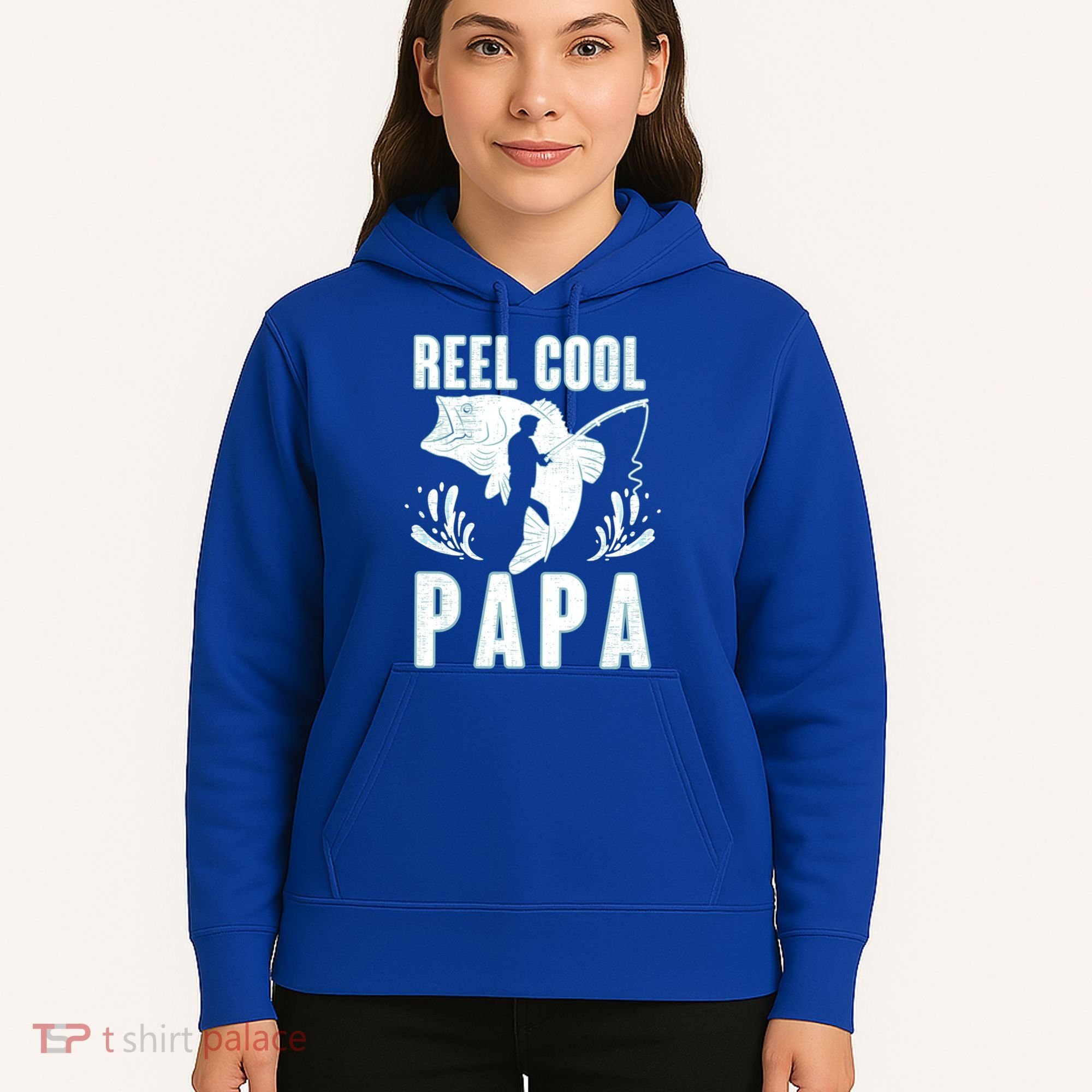 Fisher Reel Cool Papa Fishing Cute Gift Hoodie