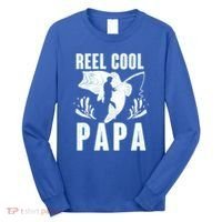 Fisher Reel Cool Papa Fishing Cute Gift Long Sleeve Shirt thumb 0