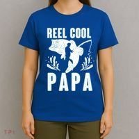 Fisher Reel Cool Papa Fishing Cute Gift T-Shirt thumb 4